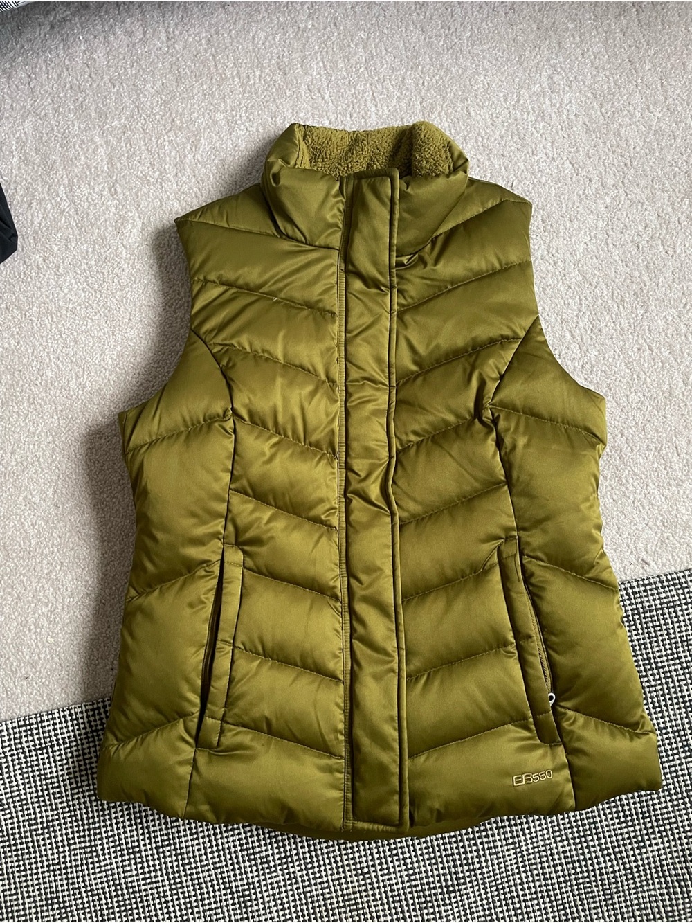 Eddie Bauer premium goose down puffer vest